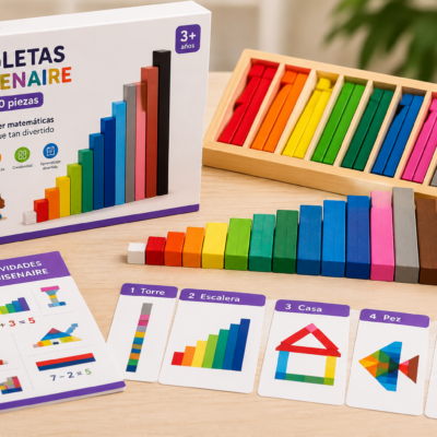 Regletas Cuisenaire (100 piezas)