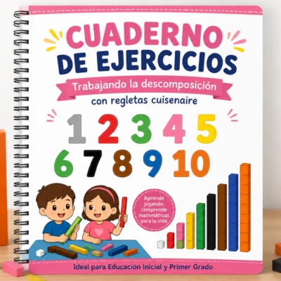 Cuaderno de Ejercicios Regletas Cuisenaire